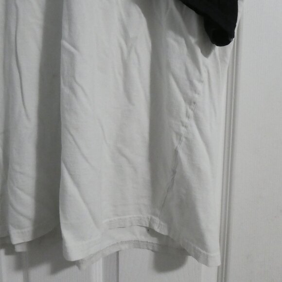 URBAN HERITAGE | xl, extra large | Black and White Raglan Sleeve T-Shirt / Tee - Picture 7 of 15